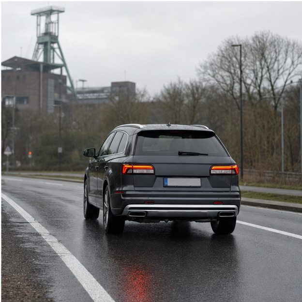 Fahrzeug nach erfolgreicher Pannenhilfe wieder fahrbereit